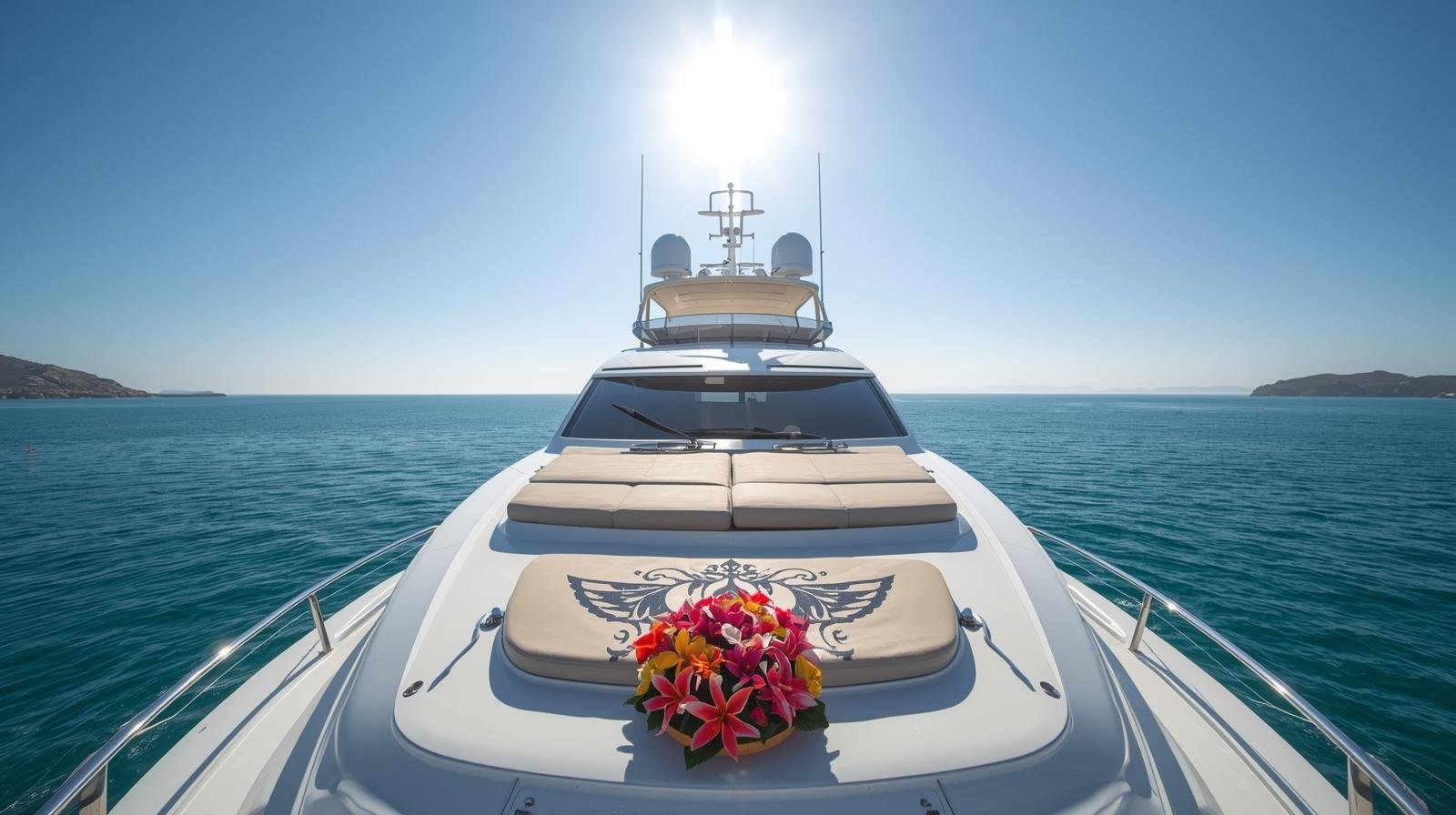 yacht flower